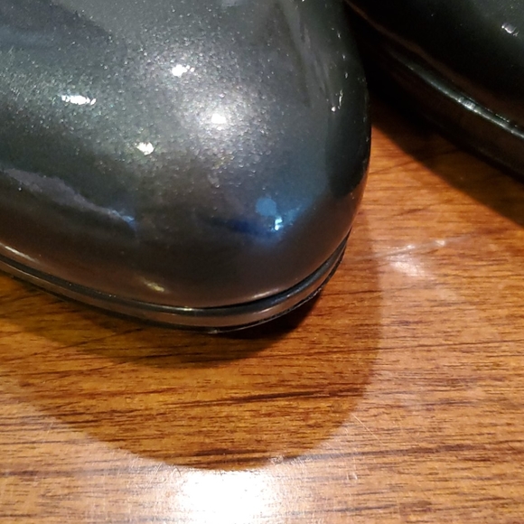 L.K. Bennett charcoal heels - Picture 8 of 8